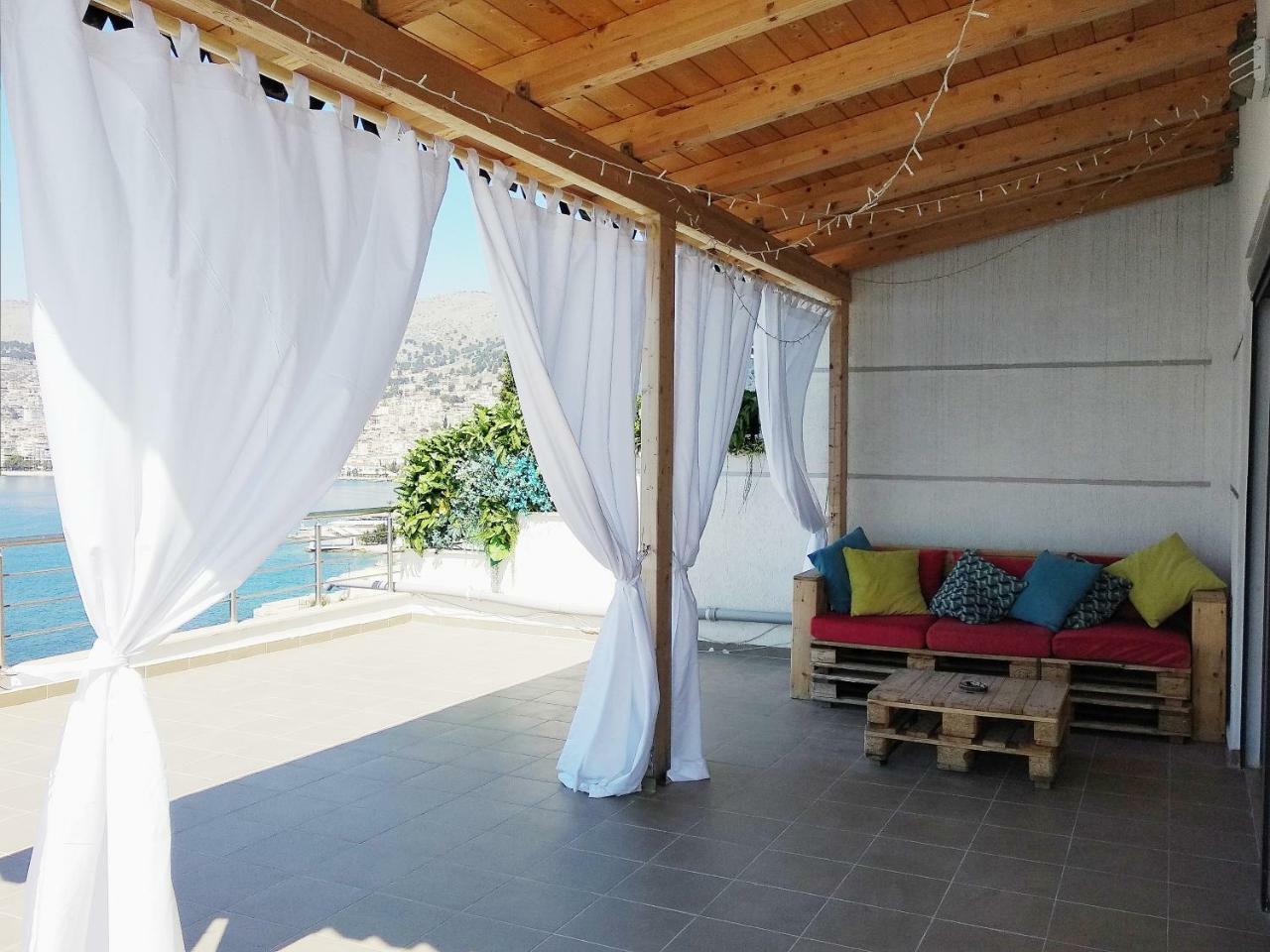 Harito Residence Sarandë エクステリア 写真